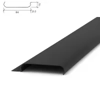 Потолочная рейка Албес A84AC черный