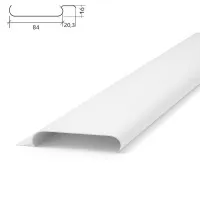 Потолочная рейка Албес A84AC белый