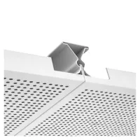 Кассетный потолок Алебс AP600АС/45° белый матовый перфорация F d=0,75 Эконом