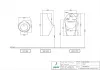 Писсуар настенный Jaquar Urinal URS-WHT-13263 Белый