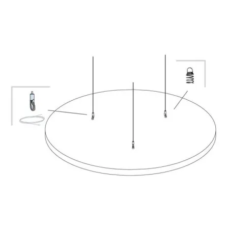 Экофон Соло PE Круг Ø800мм, Белый